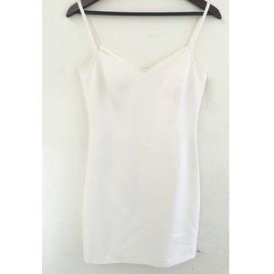 Bebe White Dress
